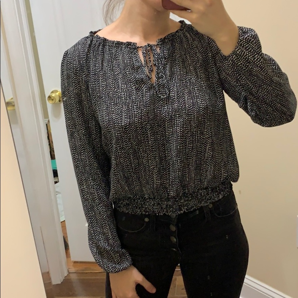 3 for $25 - Polka dot blouse